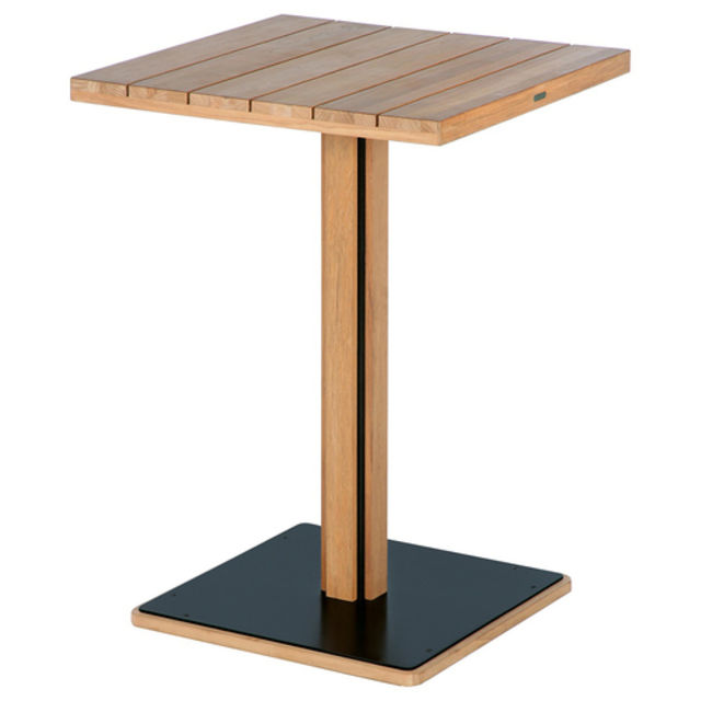 Barlow Tyrie Titan 30" Teak Square Bar Table