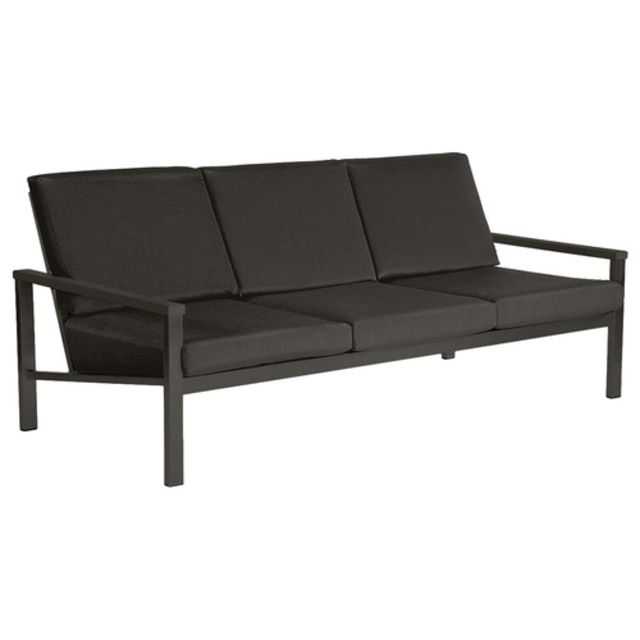 Barlow Tyrie Equinox Deep Seating Sofa - Powder Coated Steel