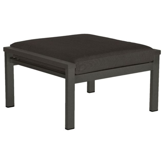 Barlow Tyrie Equinox Deep Seating Ottoman - Powder Coated Steel