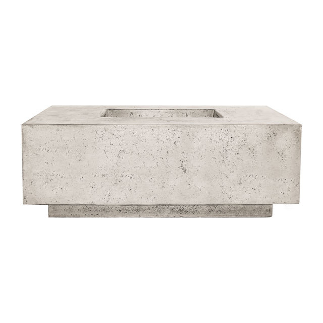 Prism Hardscapes Tavola 3 Square 48" Concrete Gas Fire Table