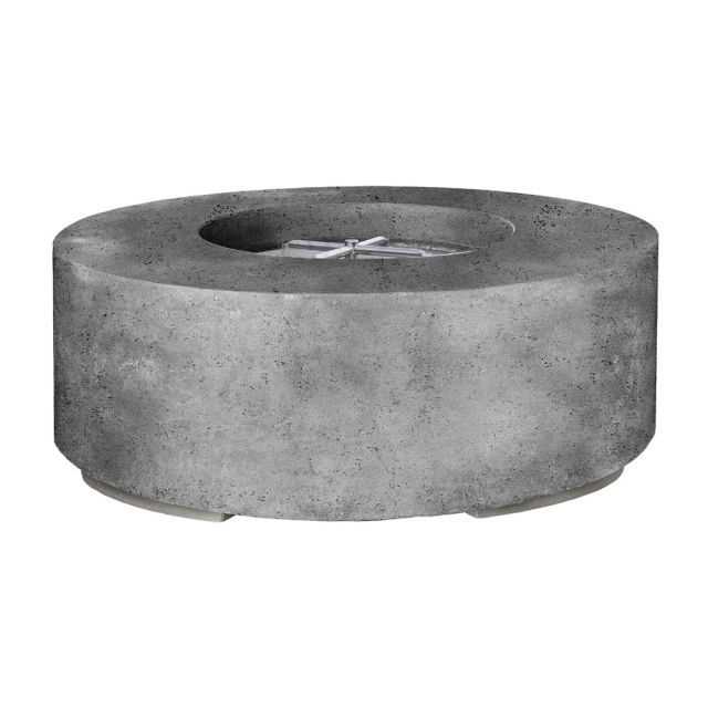 Prism Hardscapes Rotondo Round 48" Concrete Gas Fire Table