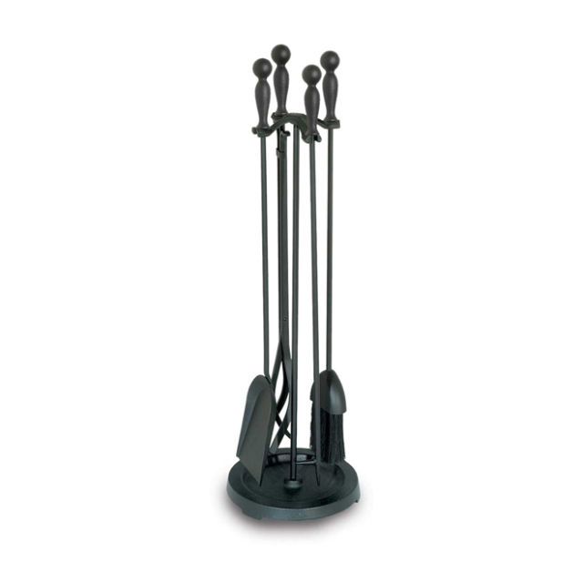 Pilgrim 30" Iron Ball Fireplace Tool Set