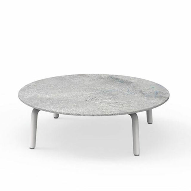 Talenti Cleo Alu 39" Aluminum Round Coffee Table