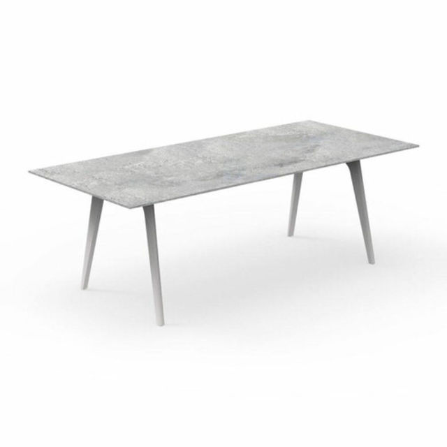 Talenti Cleo Alu 87" Aluminum Rectangular Dining Table