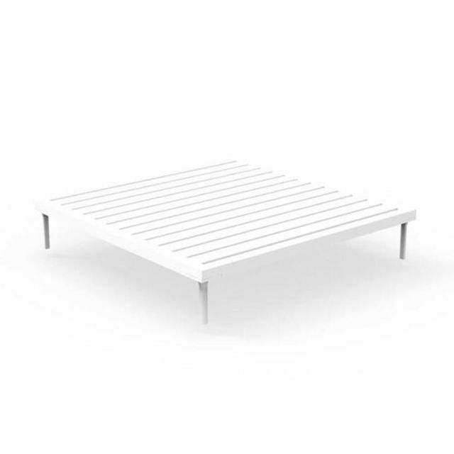 Talenti Cleo Alu 39" Aluminum Square Coffee Table