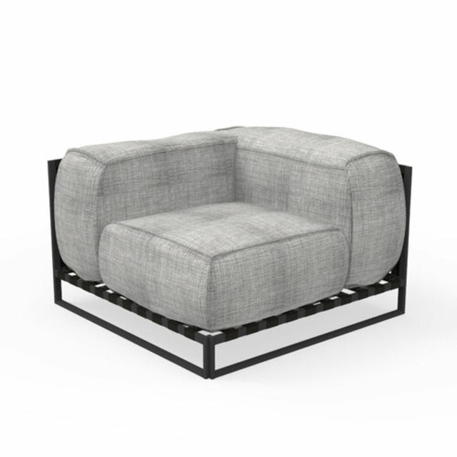 Talenti Casilda Steel Corner Outdoor Sectional Unit