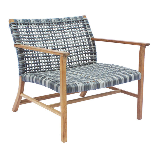 Kingsley Bate Catherine Teak Woven Club Chair