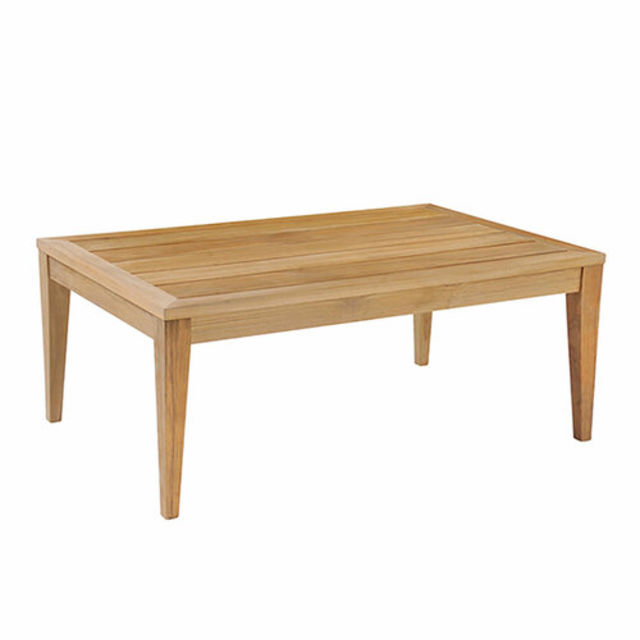 Kingsley Bate Tribeca 38" Teak Rectangular Coffee Table