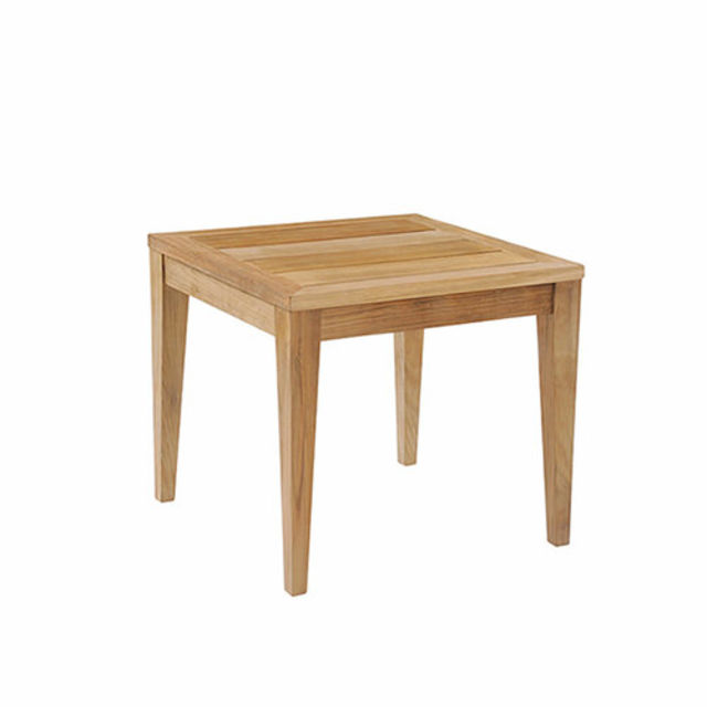 Kingsley Bate Tribeca 20" Teak Square Side Table