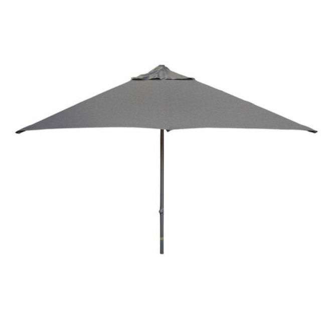 Cane-line Major 9'11" Square Aluminum Market Patio Umbrella w/ Slide System