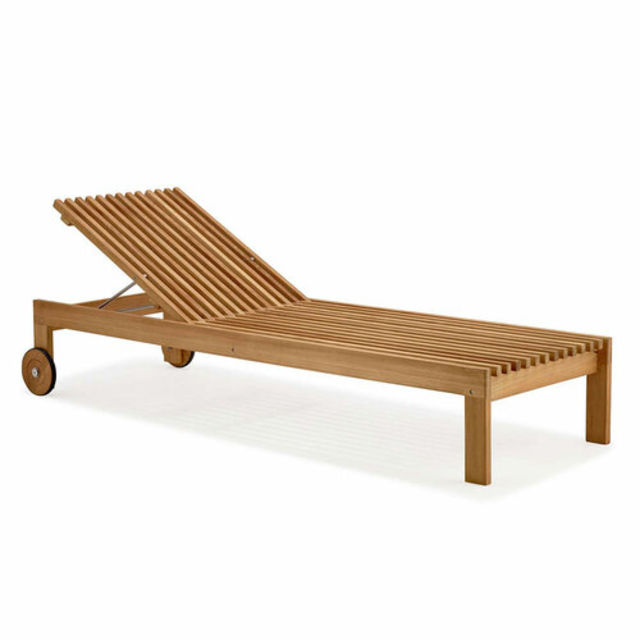 Cane-line Amaze Teak Sunbed