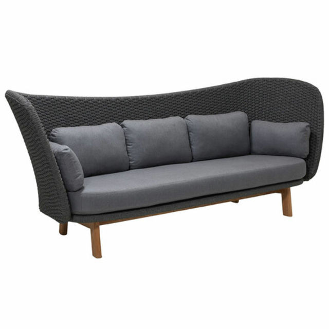 Cane-line Peacock Soft Rope 3-Seater Sofa