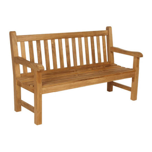 Barlow Tyrie Glenham 59" Teak Bench