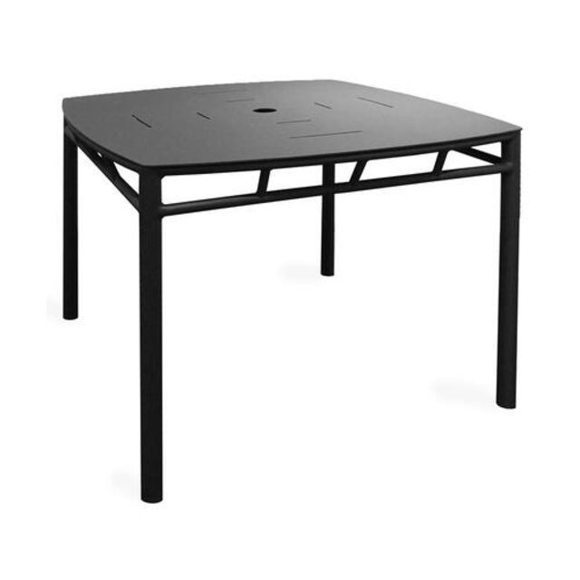 Kannoa Oslo 40" Aluminum Square Dining Table