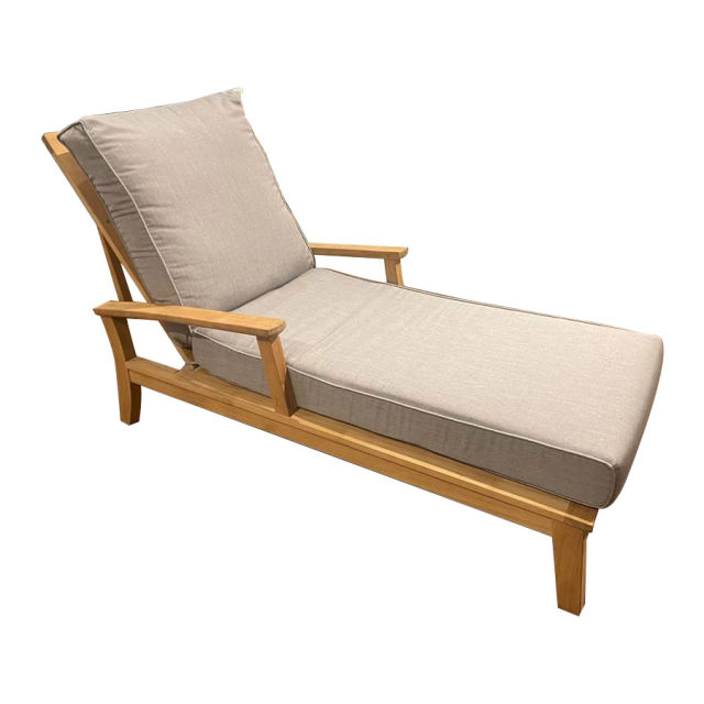 POVL Outdoor Calera Teak Chaise Lounge