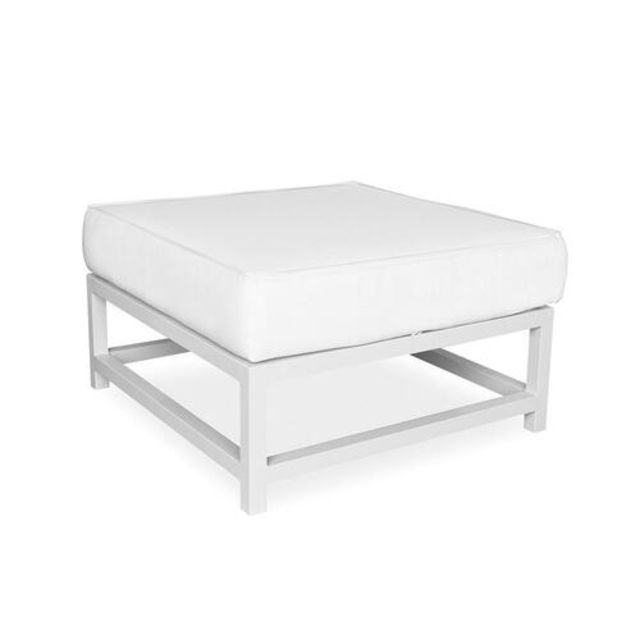 Kannoa Toledo Aluminum Ottoman