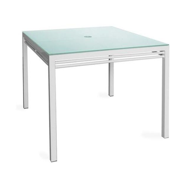 Kannoa Toledo 36" Aluminum Square Dining Table