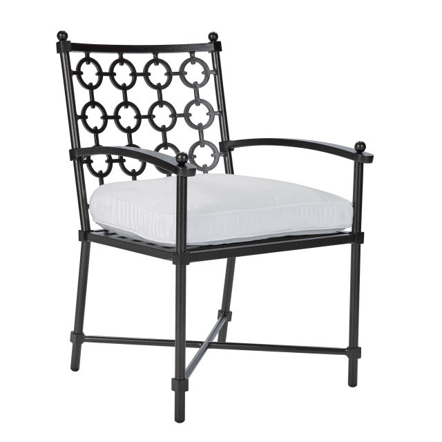 Lane Venture Langham Aluminum Dining Armchair