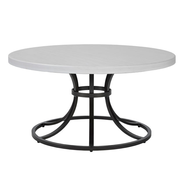 Lane Venture Calistoga 38" Aluminum Round Cocktail Table