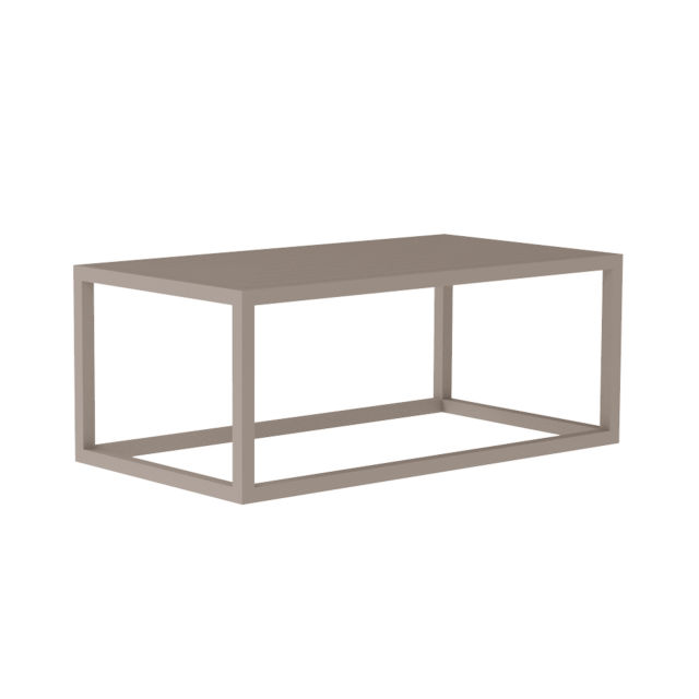 Lane Venture Contempo 48" Aluminum Rectangular Cocktail Table