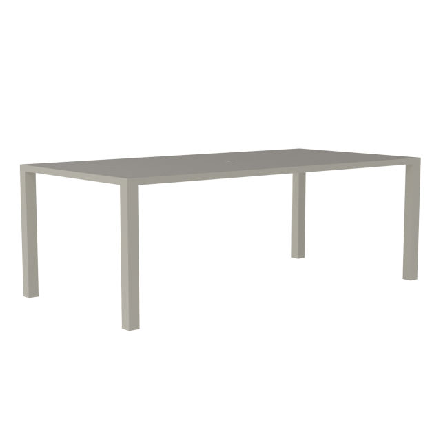 Lane Venture Contempo 84" Aluminum Rectangular Dining Table