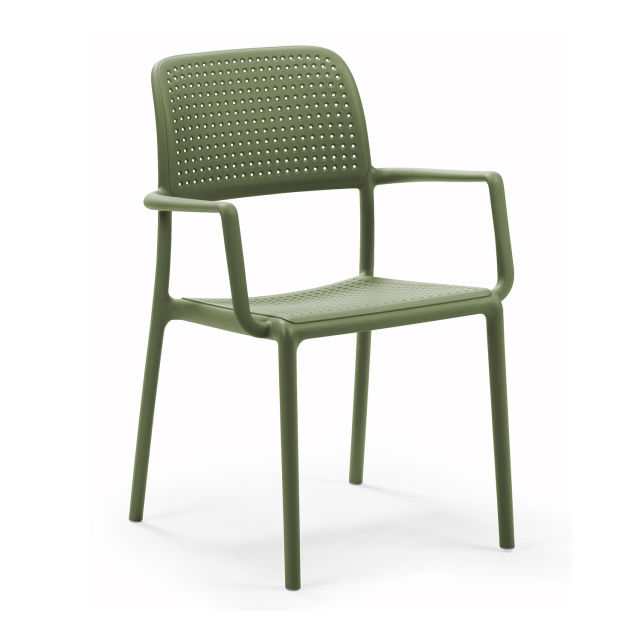 Nardi Bora Stacking Resin Dining Armchair