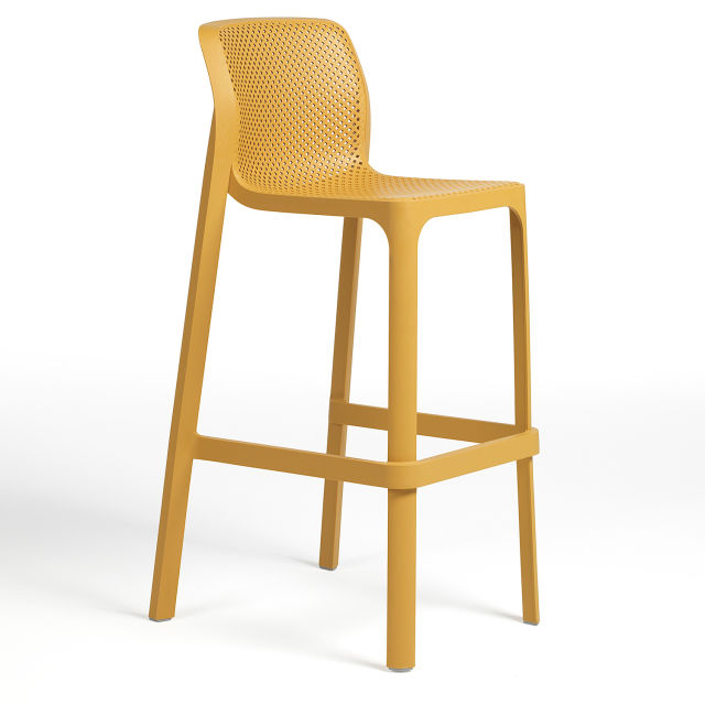 Nardi Net Stacking Resin Bar Side Chair