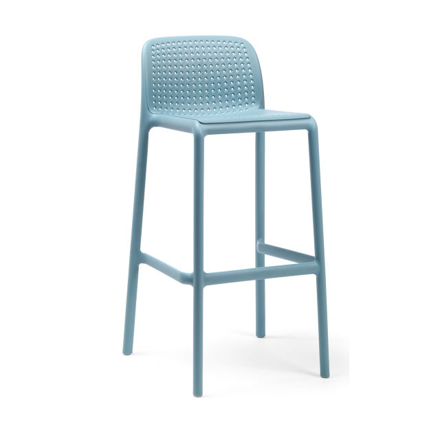 Nardi Lido Stacking Resin Bar Side Chair