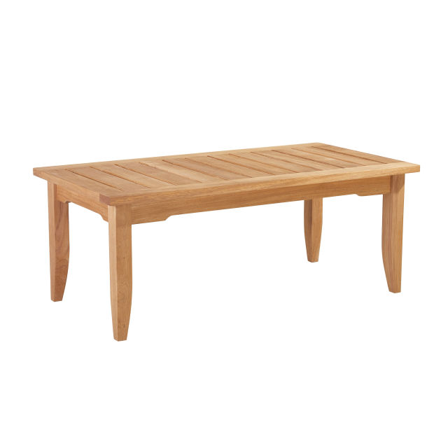 Lane Venture Edgewood 43" Teak Rectangular Cocktail Table