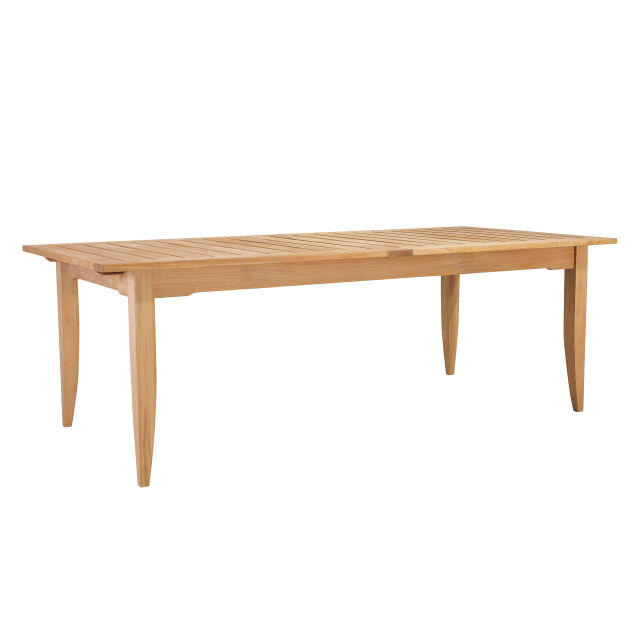 Lane Venture Edgewood 89" - 114" Teak Extending Rectangular  Dining Table