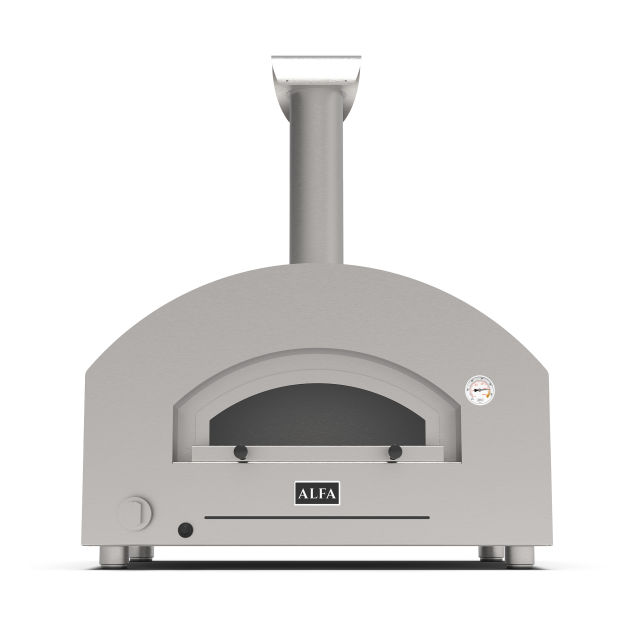 Alfa Futuro 2 Pizze 39" Gas Countertop Outdoor Pizza Oven