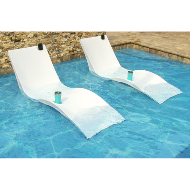 Floating Luxuries Kai Pool Shelf Chaise Lounge - Set of 2