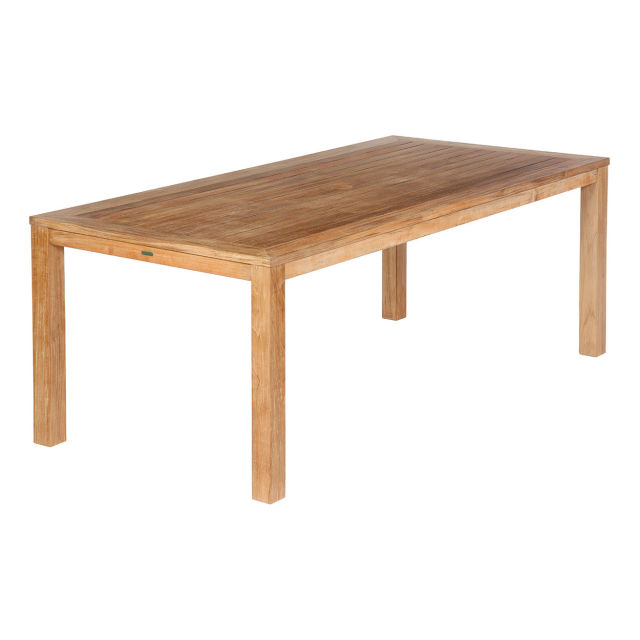 Barlow Tyrie Linear 79" Teak Rectangular Dining Table