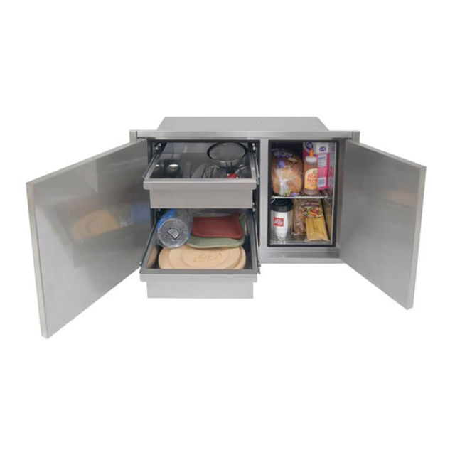 Alfresco Grills 30" Low Profile Dry Storage Pantry