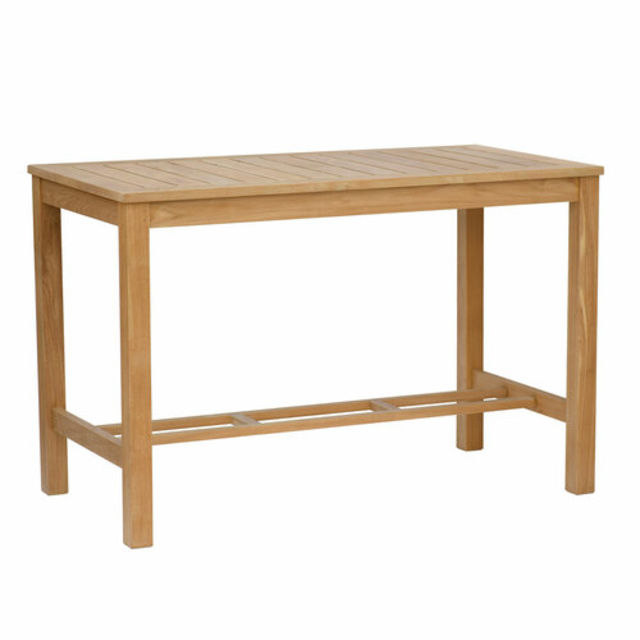 Kingsley Bate Wainscott 55" Teak Rectangular Counter Table