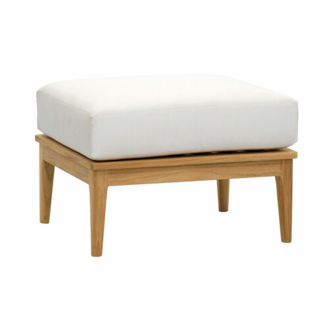 Kingsley Bate Lucia Teak Deep Seating Ottoman