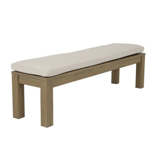 Sunset West Coastal Teak 72" Backless Bench