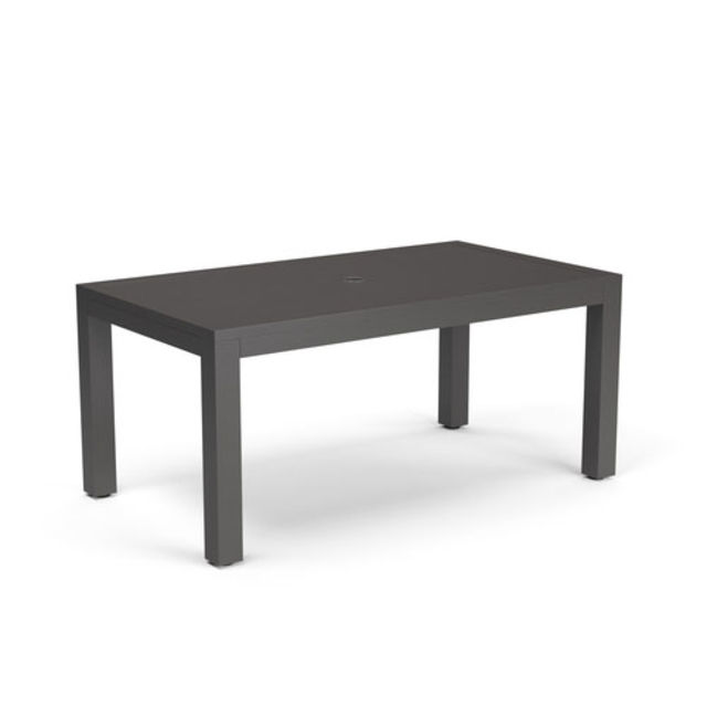 Sunset West Vegas 64" Aluminum Rectangular Dining Table