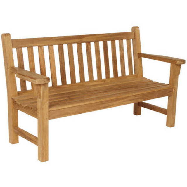 Barlow Tyrie London 63" Teak Bench