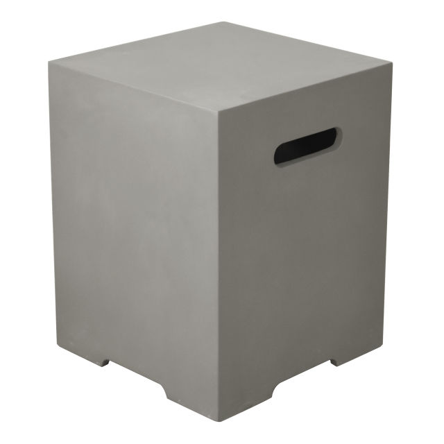 Elementi Square Tank Cover - Smooth Finish