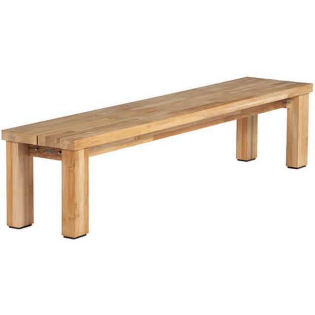 Barlow Tyrie Titan 51" Backless Teak Bench