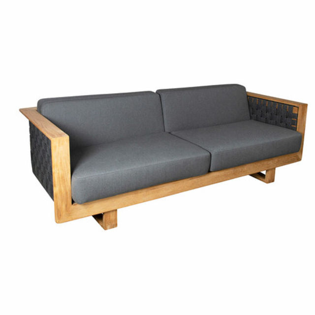 Cane-line Angle Teak 3-Seater Sofa