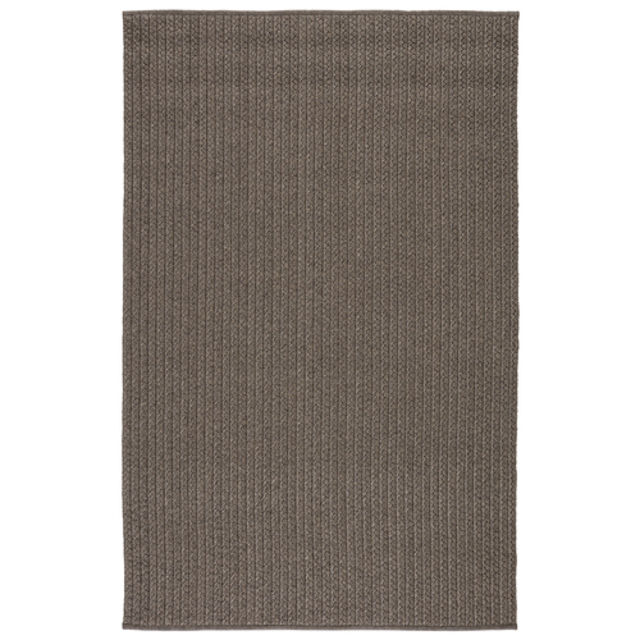 Jaipur Living Nirvana Premium Iver Dark Gray Indoor/Outdoor Rug