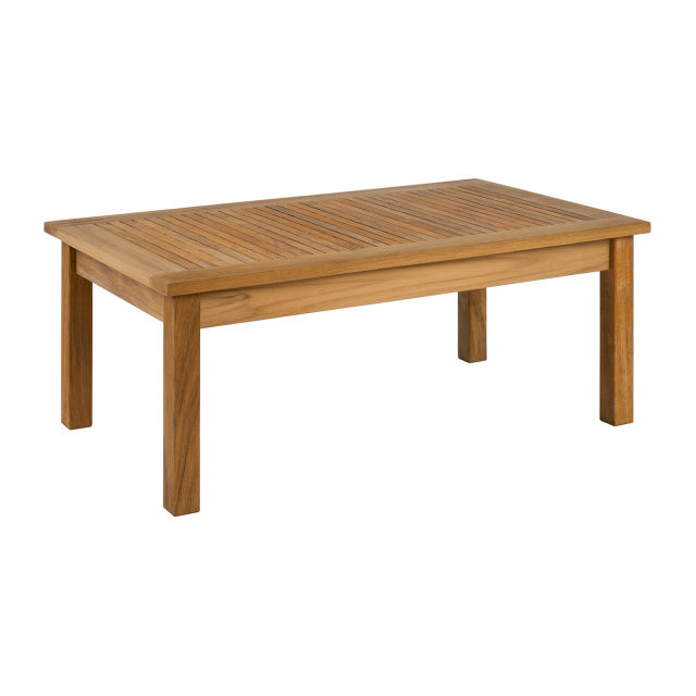 Barlow Tyrie Monaco 40" Teak Rectangular Coffee Table