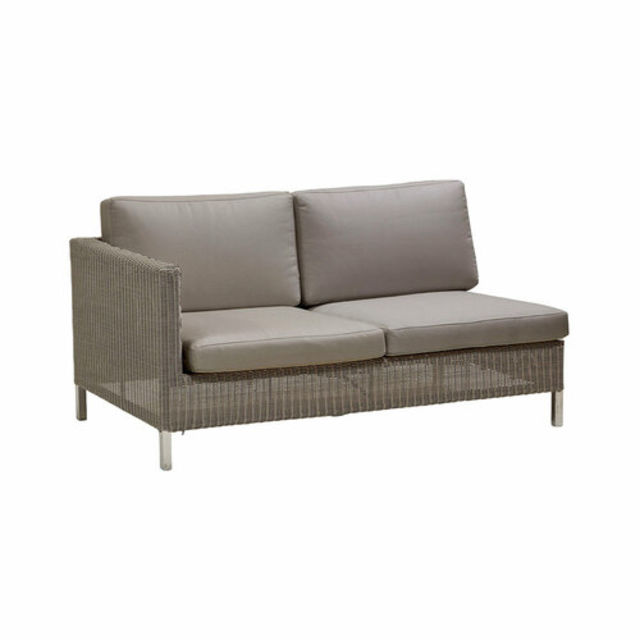 Cane-line Connect Woven Right 2-Seater Outdoor Sectional Unit