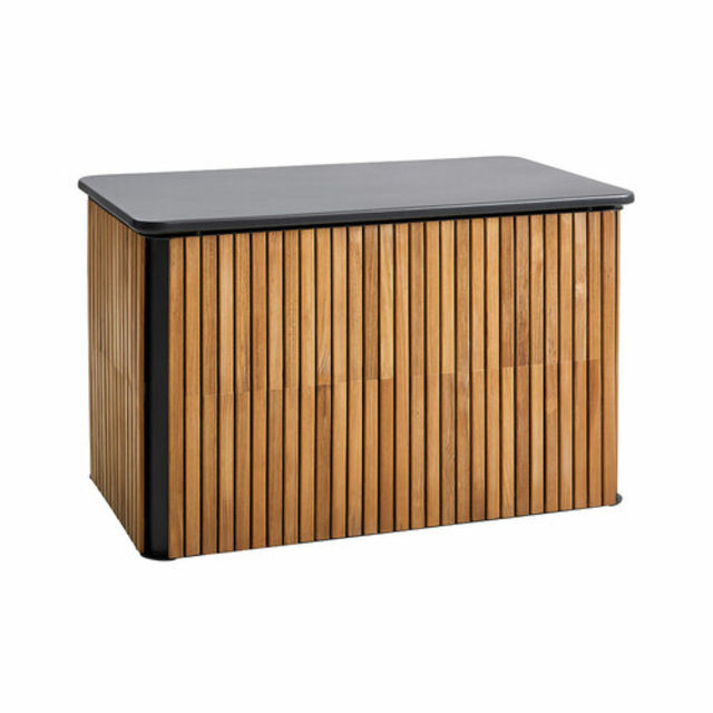 Cane-line Combine 46" Teak Outdoor Storage Box