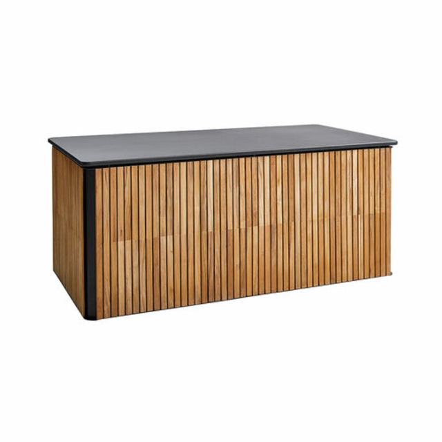 Cane-line Combine 71" Teak Outdoor Storage Box