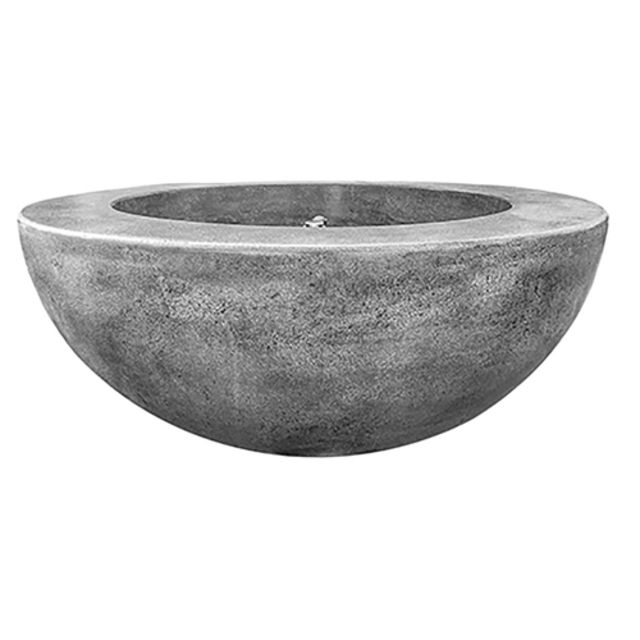 Prism Hardscapes Moderno 5 Round 36" Concrete Gas Fire Bowl