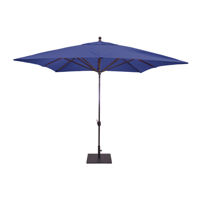 Galtech Auto Tilt 10' Square Aluminum Market Patio Umbrella