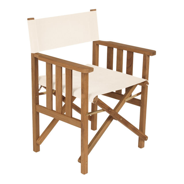 Barlow Tyrie Safari Folding Teak Director's Chair